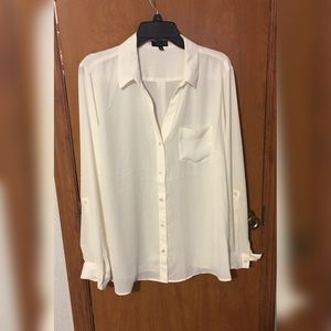 EUC Ashton Plus Long Sleeve Blouse